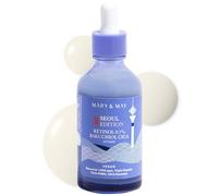 Mary&May SEOUL Edition Sérum coréen au rétinol 0,1% Bakuchiol Cica - Sérum coréen pour l'élasticité des pores et l'amélioration des rides - Cica et peptides - Sans parfum, végétalien et sans cruauté