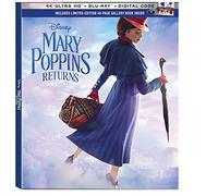 Mary Poppins Returns Limited Exclusive Edition (4K Ultr Blu-Ray+Digital) with 40-page Gallery Book