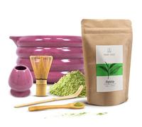 Mary Rose Ensemble Matcha Beri - Thé Matcha 100 g et Accessoires Traditionnels