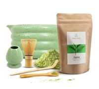 Mary Rose Ensemble Matcha Midori - Thé Matcha 100 g et Accessoires Traditionnels