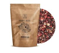 Mary Rose Fleurs d’Hibiscus Séchées 500g - 100% Naturelles, Malva Soudanaise, Infusion, Thé, Cuisine & Décoration, Origine Égypte