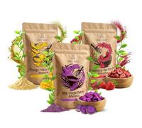Mary Rose Kit Alternative Matcha Poudre 3x50g Mango Ube Fraise Sans Caféine