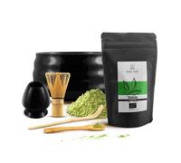 Mary Rose Kit Matcha Bio Premium 30g - Bol Matchawan noir, chasen bambou et accessoires