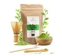Mary Rose Set d'Accessoires de Thé Matcha - Matcha BIO 100g, Chasen, Chashaku