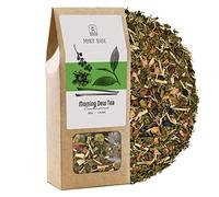 Mary Rose Thé vert rosée du matin | Thé vert en poudre | Composition riche à base de plantes | Additifs naturels | Source de théine | Stimulation naturelle | 50 g
