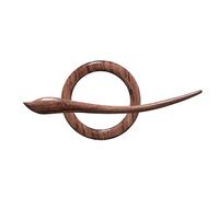 Marycrafts Épingle à Châle Pique À Cheveux Épingle Chignon En Bois, Vintage, Unisex, 1 Unité, 1 Pièce, 1 Lot, Rond, Brun, Formal, Bois, Fixation des cheveux, Fixer un châle ou foulard