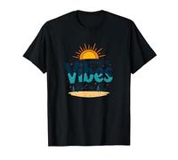 Maryland Ocean City Vibes Beach Vacances d'été T-Shirt, Homme, Noir, XXL