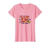 Maryland Old Bay in My Veins Cadeau pour Amoureux du Crabe T-Shirt, Femme, Rose, 3XL