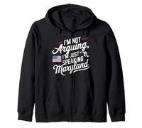 Maryland USA State America Travel American Marylander Sweat à Capuche