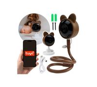 Mary's Babyphone électronique, caméra pour enfants - ours en peluche, WiFi TUYA, détection de mouvement, berceuses