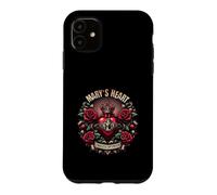 Mary's Heart & Roses influencés par l'âge Coque pour iPhone 11
