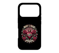 Mary's Heart & Roses influencés par l'âge Coque pour iPhone 17 Pro