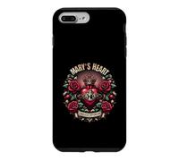 Mary's Heart & Roses influencés par l'âge Coque pour iPhone 7 Plus/8 Plus