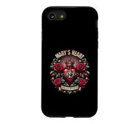 Mary's Heart & Roses influencés par l'âge Coque pour iPhone SE (2020) / 7/8