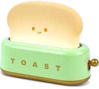 Mary's Veilleuse Grille-Pain - Lampe de Chevet Enfant LED Rechargeable USB avec Minuterie - Lampe Portable pour Chambre d'Enfant, Adolescent, Décoration