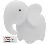 Mary's Veilleuse silicone éléphant, lampe pour s'endormir, lumière LED USB