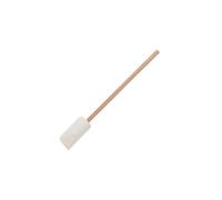 Spatule Marysette avec manche en bois, spatule de pâtisserie, petite Maryse, Bois PEFC, Caoutchouc, Made in France, 25 x 3 cm