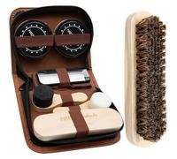 MARZ Products Kit d'entretien de Chaussures en Cuir de Luxe, 8 pièces