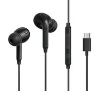 MAS CARNEY Écouteurs Filaire USB C pour Samsung Galaxy A16 A17 A56 A57 A26 A36 Écouteurs Intra-Auriculaires USB-C avec Micro et régulateur Galaxy S26 S25 Ultra Edge pour Google Pixel 9a Pixel 10
