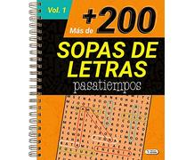MAS DE 200 SOPAS DE LETRAS PASATIEMPOS VOL 1