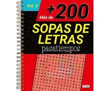 MAS DE 200 SOPAS DE LETRAS PASATIEMPOS VOL 3