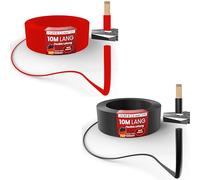 MAS Premium FLRY-B 2,5 mm² Câble de raccordement de véhicule 5-100 m Câble KFZ pour une utilisation dans les installations électriques des véhicules Noir Rouge ou Ensemble de 2 pièces (Rouge + Noir