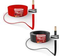 MAS Premium FLRY-B 2,5 mm² Câble de raccordement de véhicule 5 à 100 m Câble KFZ pour une utilisation dans les installations électriques des véhicules Noir Rouge ou Ensemble de 2 pièces (Rouge + Noir