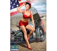 (MAS24001) - Masterbox 1:24 - Pin-up Series, Kit No. 1 Marylin