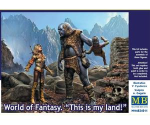 (MAS24011) - Masterbox 1:24 - World of Fantasy " This is my land "