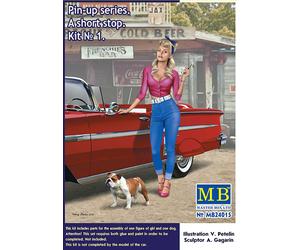 (MAS24015) - Masterbox 1:24 - Pin-up series, A Short Stop No. 1