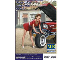 (MAS24017) - Masterbox 1:24 - Pin-up series, A Short Stop No. 3
