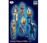 (MAS3201) - Masterbox 1:32 - Famous Pilots of World War II Kit 1