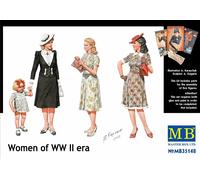 Women Of Wwii - 1:35e - Master Box Ltd.
