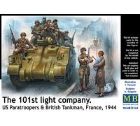 (MAS35164) - Masterbox 1:35 - The 101st Light company. US Paratroopers