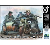 German Motorcyclists, Wwii Era - 1:35e - Master Box Ltd.