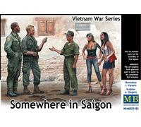 (MAS35185) - Masterbox 1:35 - Somewhere in Saigon, Vietnam War Series