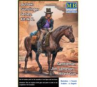 (MAS35204) - Masterbox 1:35 - Gunslinger 2 Gentleman Jim Jameson