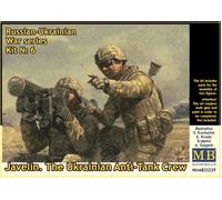 Master Box Ltd - Russian-Ukrainian War Series, Kit ? 6 Javelin. The Ukrainian Anti-Tank Crewjavelin. The Ukrainian Anti-Tank Crew Master Box35229 1:35 Figurine Miniature