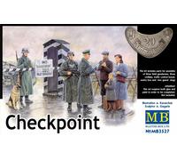 Checkpoint Setmaquette Figurine Checkpoint Set |master Box|3527| 1:35 Maquette C