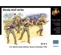 (MAS3543) - Masterbox 1:35 - Bloody Atoll Series. Kit No 2. US Marine C…