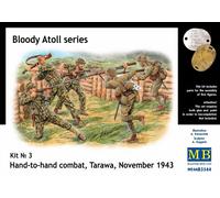 (MAS3544) - Masterbox 1:35 - Bloody Atoll Series. Kit No 3. Hand to Ha..