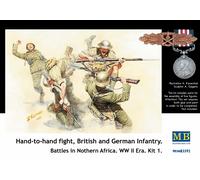 (MAS3592) - Masterbox 1:35 - British and German Infantry North Africa