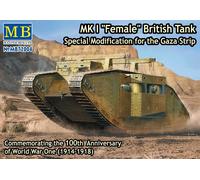 (MAS72004) - Masterbox 1:72 - Mk.I Female British Tank Special Mod. Gaza