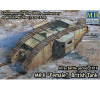 (MAS72006) - Masterbox 1:72 - Mk.II Female British Tank Arras Battle 1917
