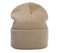 MASADA Bonnet d'hiver pour Les Hommes et Les Femmes - Beige
