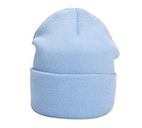MASADA Bonnet d'hiver pour Les Hommes et Les Femmes - Bleu Clair