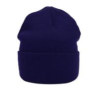 MASADA Bonnet d'hiver pour Les Hommes et Les Femmes - Bleu Marine