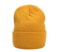 MASADA Bonnet d'hiver pour Les Hommes et Les Femmes - Ocre Jaune