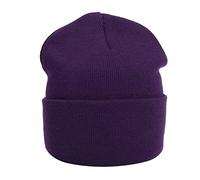 MASADA Bonnet d'hiver pour Les Hommes et Les Femmes - Violet I