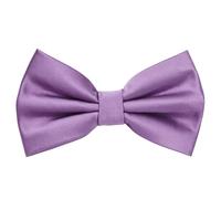 MASADA nœud papillon lilas - Accessoire pour homme Look soie, réglable en continu, fait main et fermeture à crochet - 12 x 6 cm
